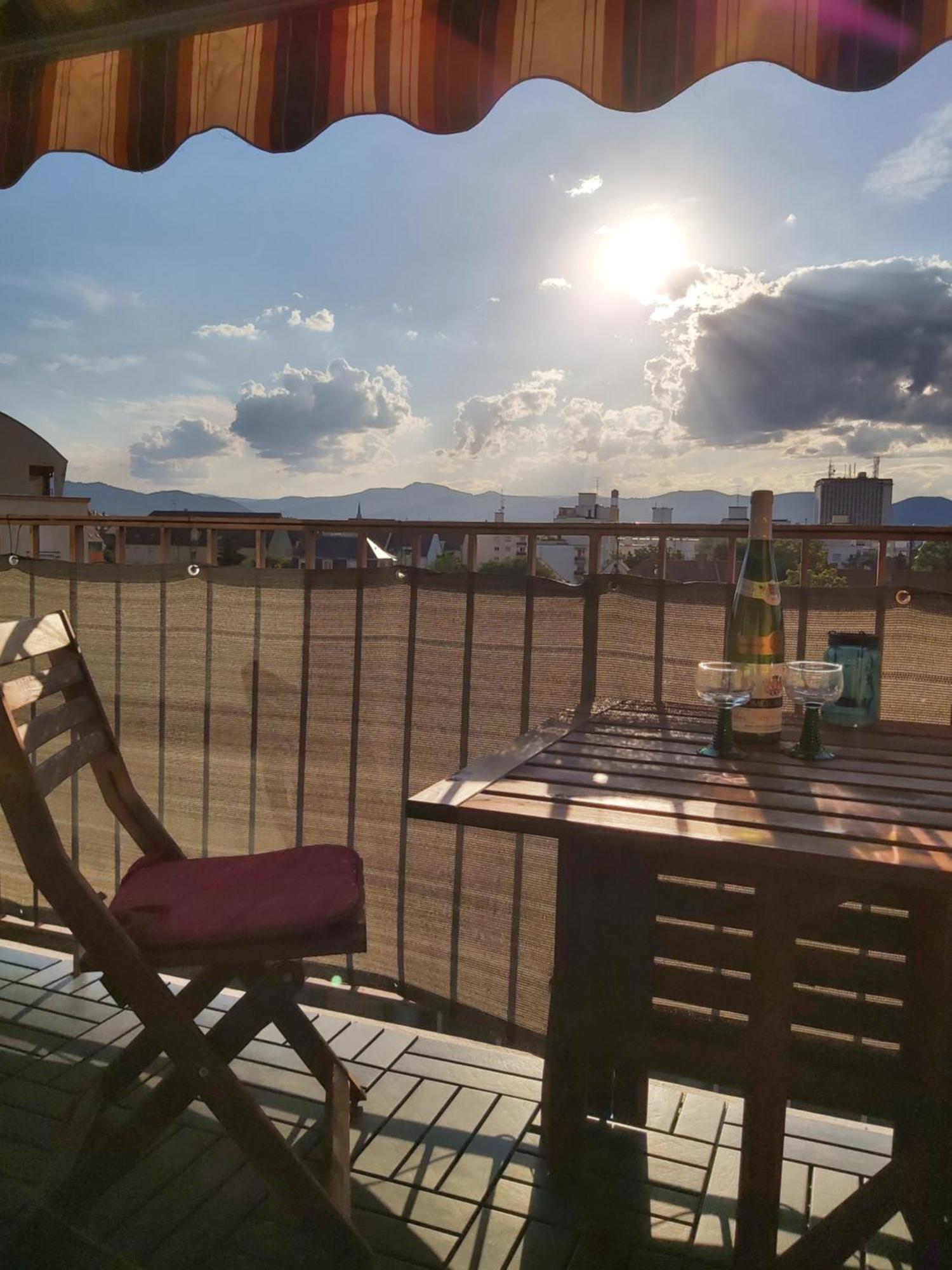 Apartmán Le Marcellin Colmar - Garage - Terrasse Exteriér fotografie